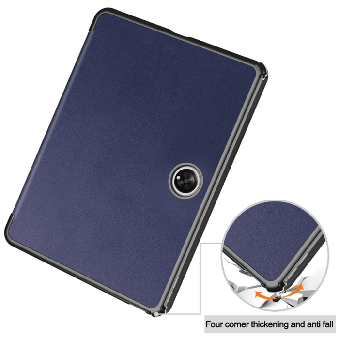 A-One Brand - OnePlus Pad Fodral Smart Tri-Fold Stand PU-Läder - Blå