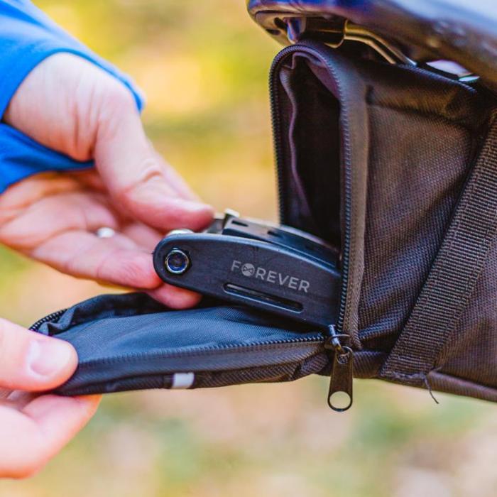 Forever Outdoor - Forever Outdoor Cykelsadelväska SB-100 - Svart