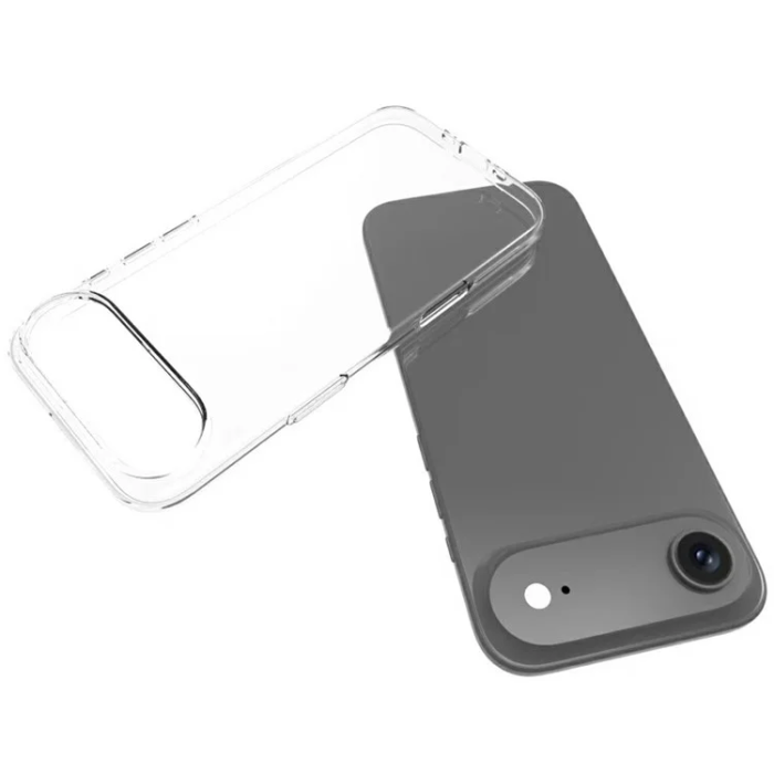 A-One Brand - iPhone 17 Air Mobilskal Crystal Clear TPU - Transparent
