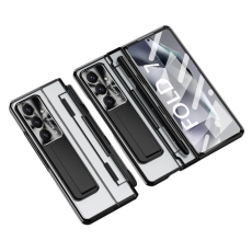 A-One Brand - Galaxy Z Fold 7 Mobilskal med Skärmskydd och Stylus - Svart