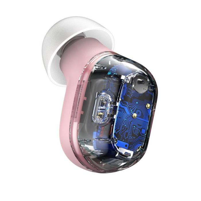 BASEUS - Baseus Trådlösa Hörlurar In-Ear TWS Bluetoot - Rosa