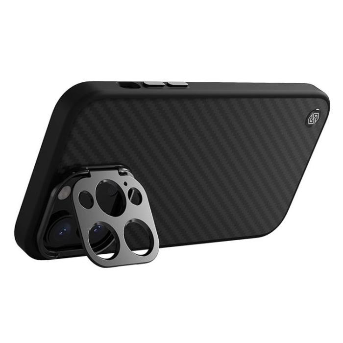 Nillkin - Nillkin iPhone 14 Pro Mobilskal Durable CarboProp - Svart