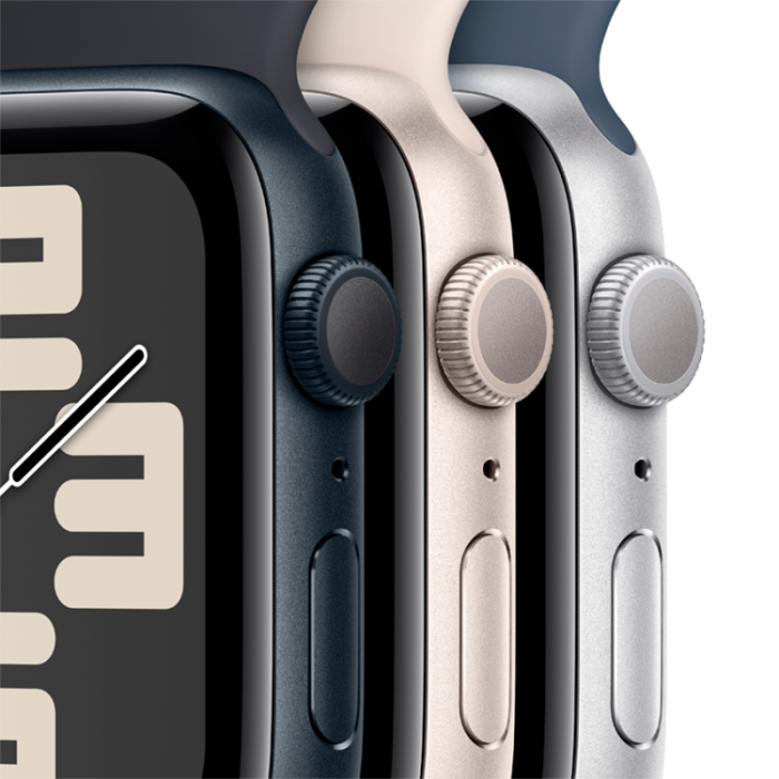 Apple - Apple Watch SE GPS 40mm Midnight Sport Loop