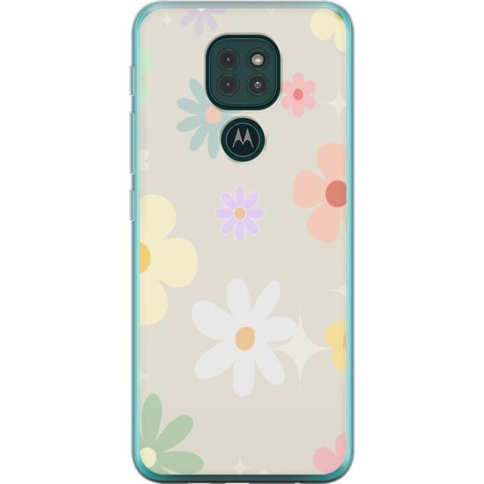 iSecrets - Mobilskal till Motorola Moto G9 Play med fejdande blommor
