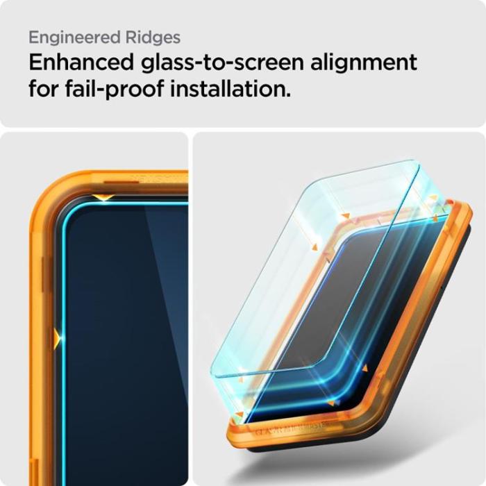 UTGATT - [2-pack] Spigen Galaxy A23 4G/5G Härdat Glas Skärmskydd - Transparent