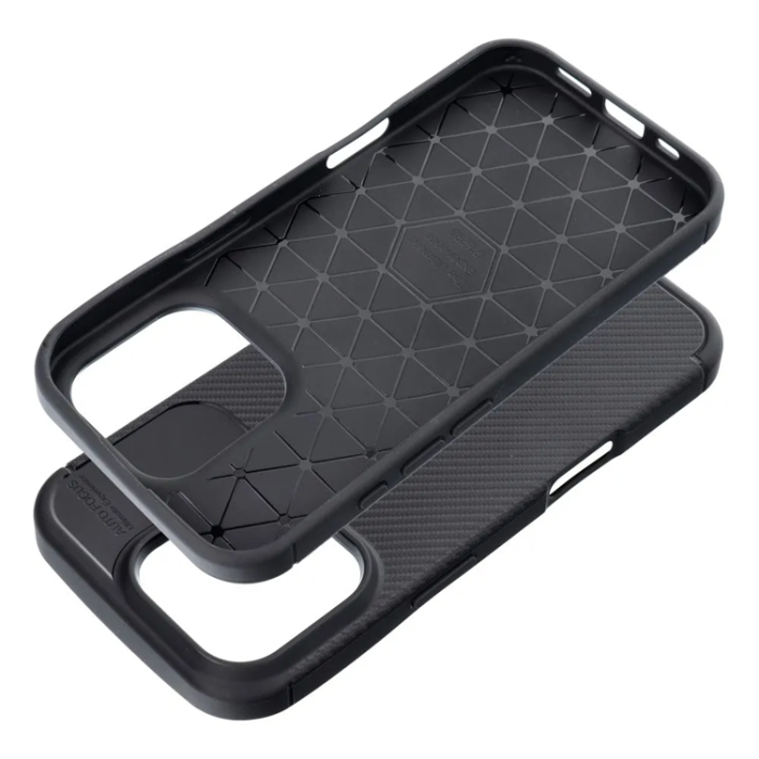 OEM - iPhone 16 Pro Max Mobilskal Carbon Premium - Svart