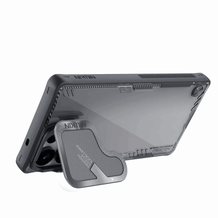 Nillkin - Nillkin Galaxy S25 Ultra Mobilskal Iceblade Prop Kickstand - Svart