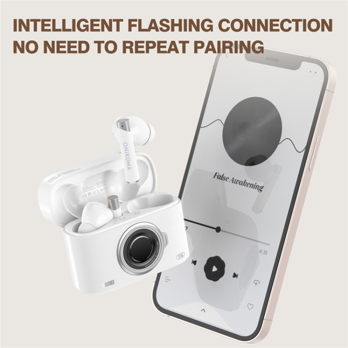 ONIKUMA - ONIKUMA TWS Trådlösa Bluetooth Hörlurar In-ear T18