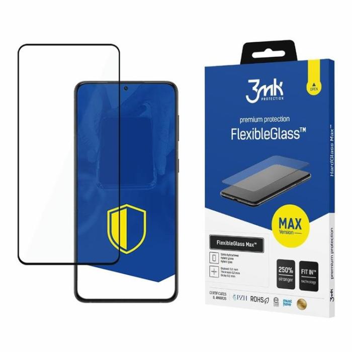 3MK - 3MK Galaxy S22 Plus Hybrid Okrossbart Glas FlexibleGlass