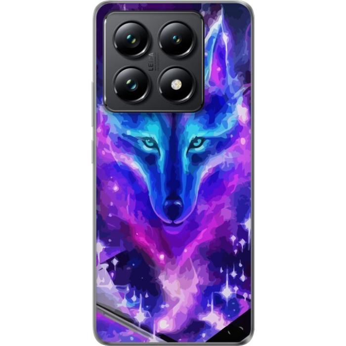 iSecrets - Mobilskal till Xiaomi 14T Pro med Neon Varg