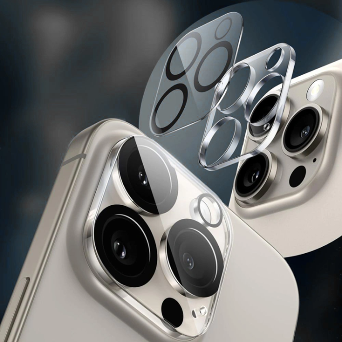 Tech-Protect - Tech-Protect iPhone 17 Pro Härdat Glas Kameralinsskyd Fit Plus