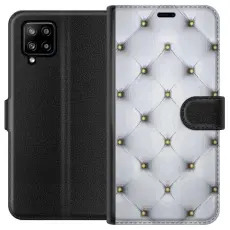 Gustaf - Pl&aring;nboksfodral till Samsung Galaxy A42 5G med Fancy
