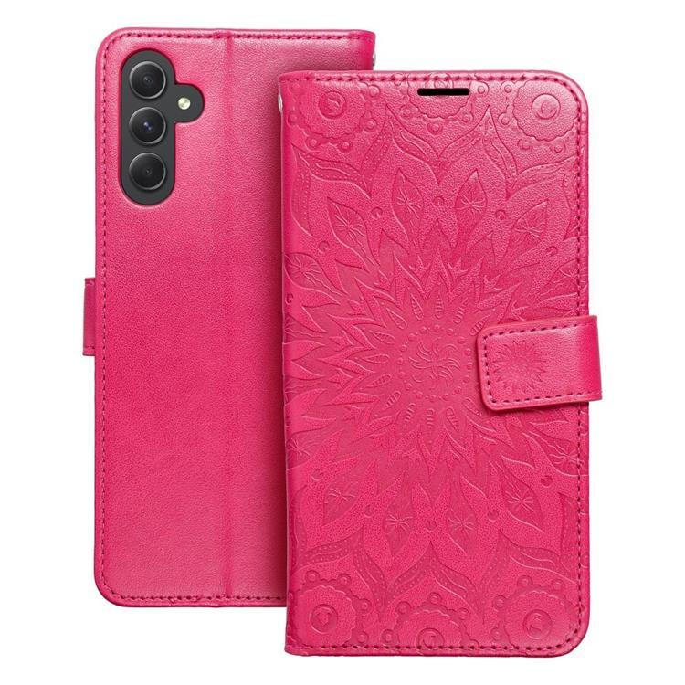 Galaxy A34 5G Plånboksfodral Mezzo Mandala - Magenta | 2353 | AlltMobil