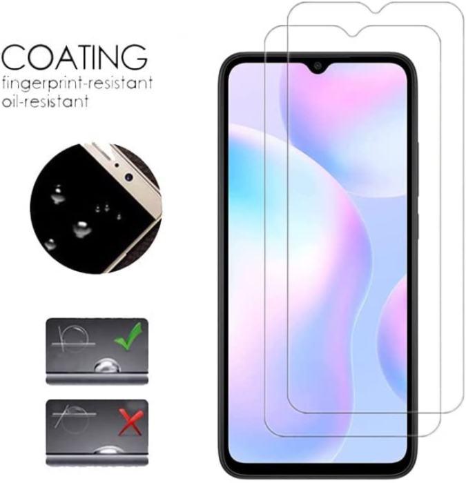 OEM - [2-PACK] Xiaomi Redmi 9A/9AT Härdat Glas Skärmskydd - Clear