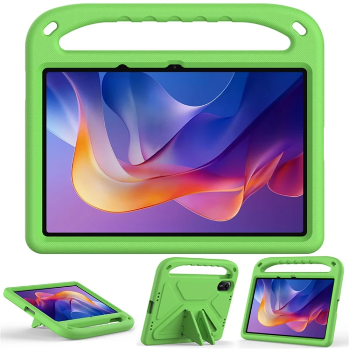 A-One Brand - Xiaomi Redmi Pad 2 Skal EVA Handgrepp Kickstand - Grön