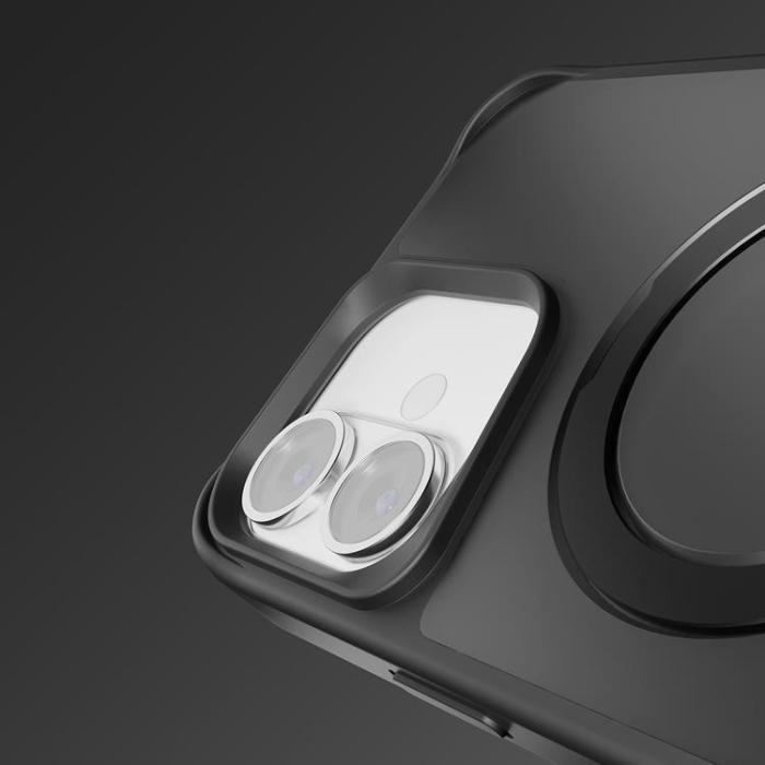 Etteri - Etteri iPhone 16 Plus Mobilskal MagSafe Matt Ring - Svart
