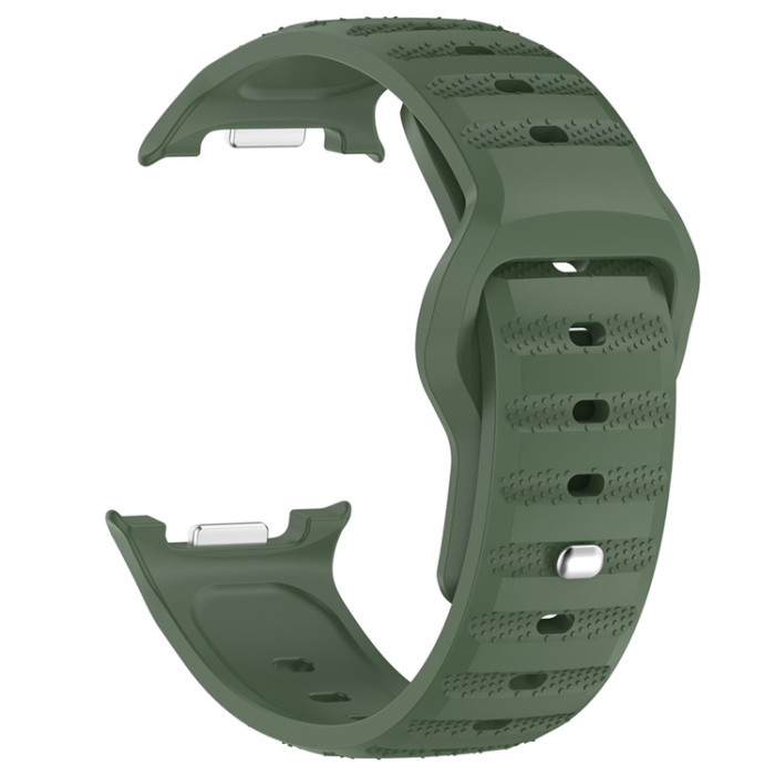 A-One Brand - Galaxy Watch 8/8 Classic (40/44/46mm) Armband Dot Pattern - Army Grön
