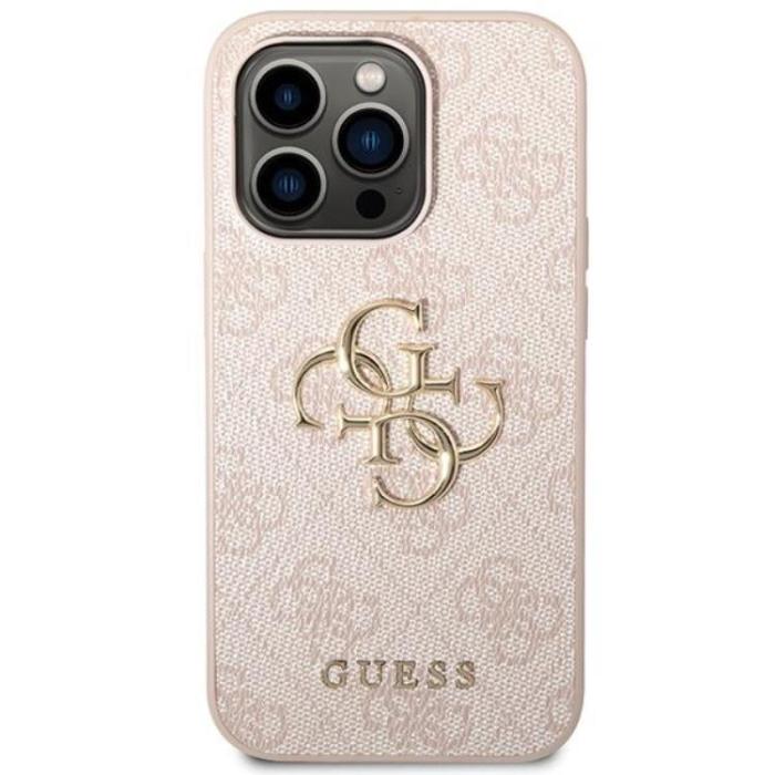 Guess - Guess iPhone 15 Pro Mobilskal Big Metall Logo