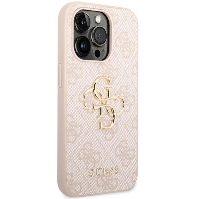 Guess - Guess iPhone 15 Pro Mobilskal Big Metall Logo