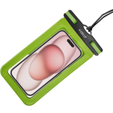 Celly - Celly Splashbag Vattentät Mobilfodral IP68 max 6.9" - Grön