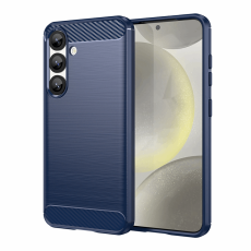 OEM - Galaxy S25 Plus Mobilskal Carbon Flexible - Blå
