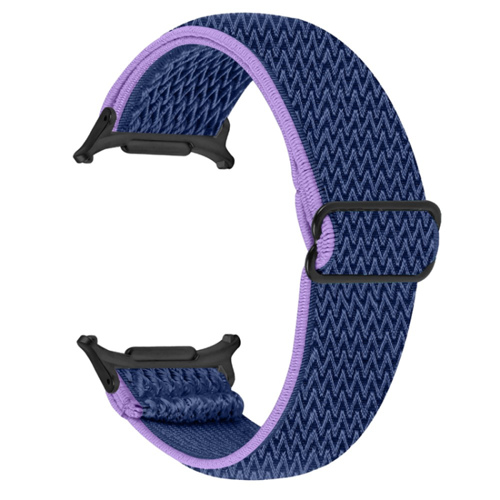 A-One Brand - Galaxy Watch 8 (44mm/40mm)/8 Classic (46mm) Armband - Lila / Blå