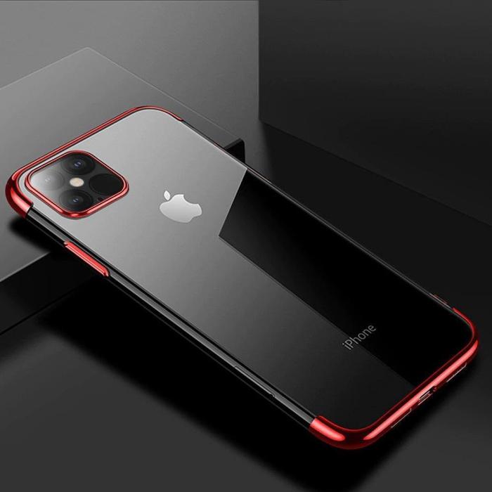 OEM - Galaxy S22 Plus Skal Metallic TPU - Röd