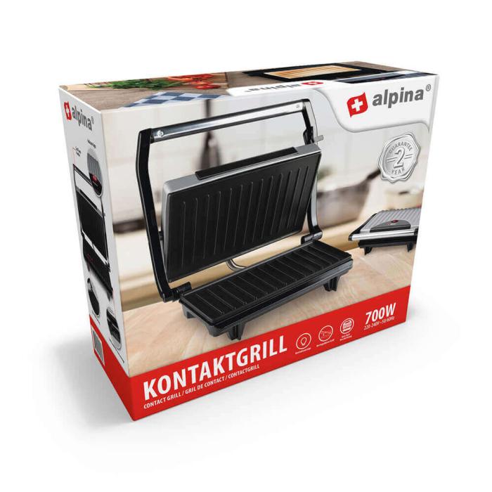 UTGATT1 - ALPINA Paninigrill 700W