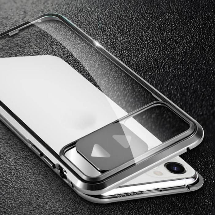 UTGATT5 - Wozinsky Magnetic Cam Slider Case hölje Huawei P30 Pro Svart