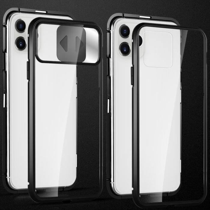 UTGATT5 - Wozinsky Magnetic Cam Slider Case Skal iPhone 11 Pro Max Svart