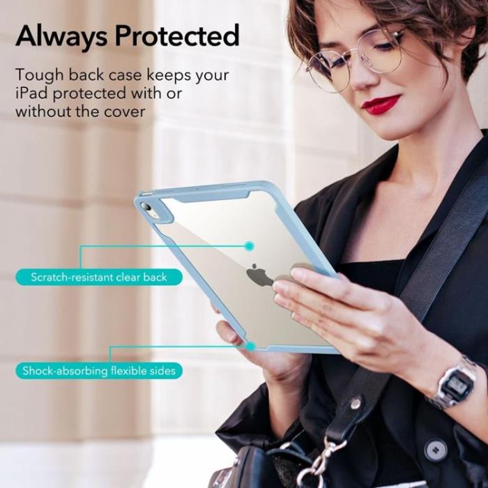 UTGATT1 - ESR Rebound Hybrid Fodral iPad Air 4/5 (2020/2022) - Grön