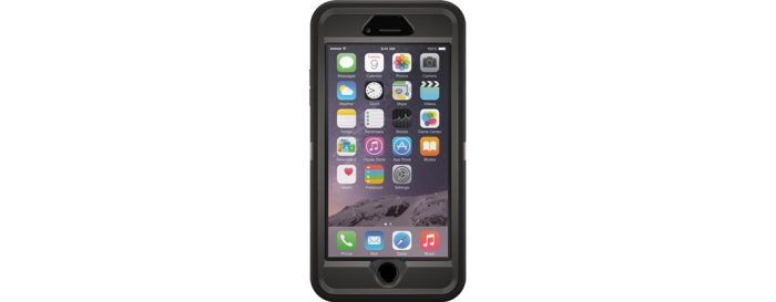 UTGATT4 - Otterbox Defender Iphone 6/6s Plus - Black