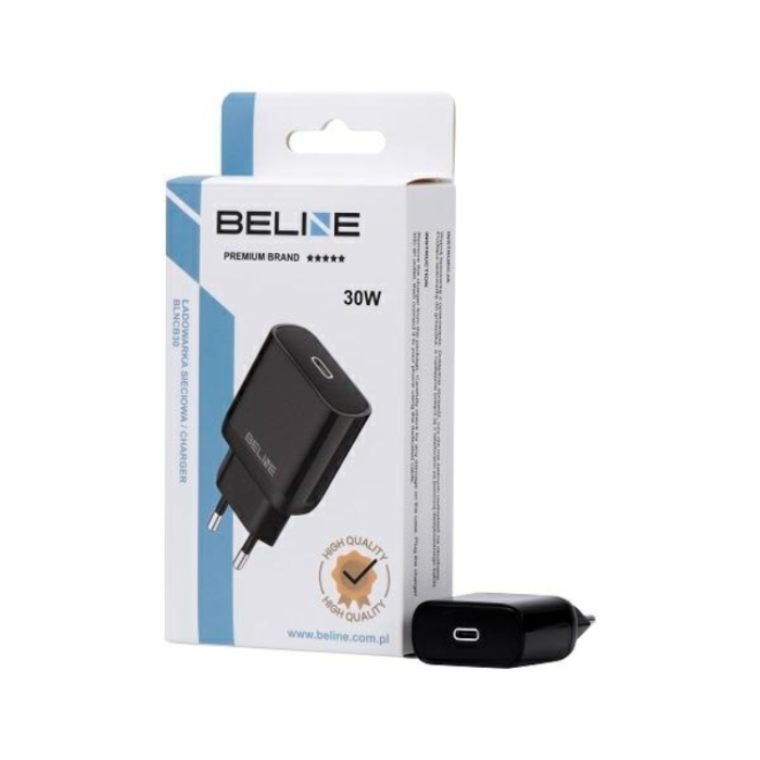 Beline - Beline Väggladdare USB-C (30W) - Svart