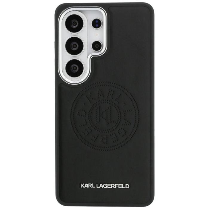KARL LAGERFELD - Karl Lagerfeld Mobilskal För Galaxy S26 Ultra MagSafe Perforated KL - Svart