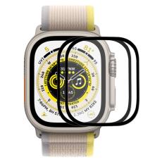 A-One Brand - [2-PACK] Apple Watch Ultra (49mm) Härdat Glas Skärmskydd 9H HD - Svart