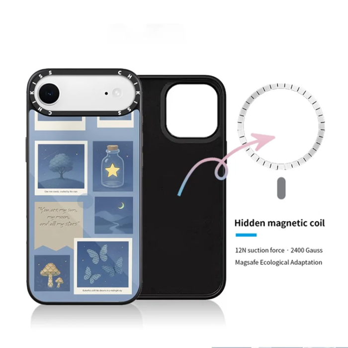 A-One Brand - iPhone 17 Air Mobilskal MagSafe Aluminium Silikon