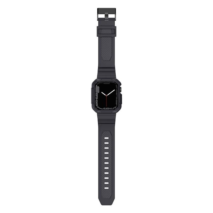 KINGXBAR - Kingxbar Apple Watch 4/5/6/7/8/SE (38/40/41mm) Armband CYF106 - Grå