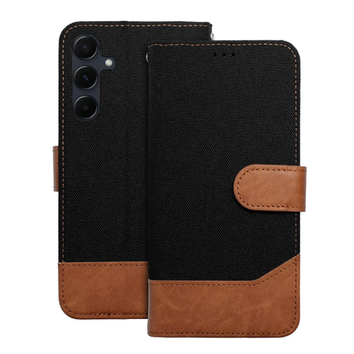 OEM - Xiaomi Redmi Note 14 Pro 4G Plånboksfodral Jeans - Svart