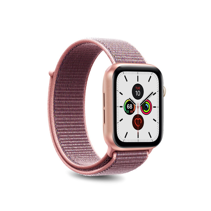 Puro Apple Watch 38/40/41 mm Armband nylon Sport - Rose | 5123 | AlltMobil