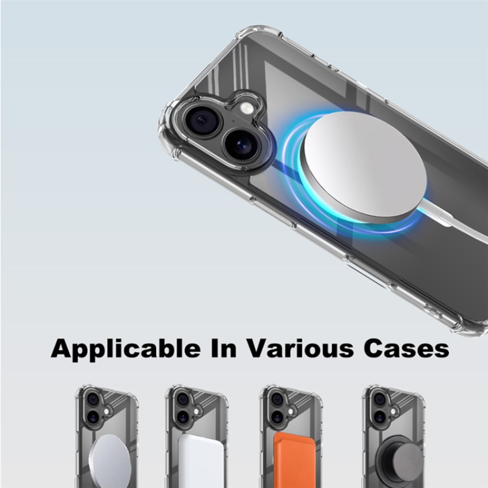 Imak - IMAK iPhone 17 Mobilskal MagSafe Shockproof - Clear