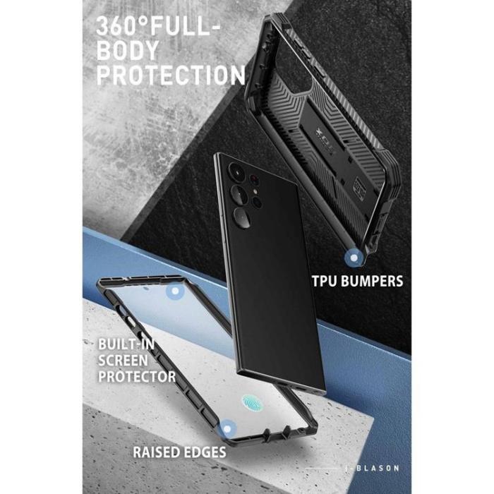 SupCase - Supcase Galaxy S23 Ultra Skal 2-set IBLSN Armorbox 2-Set - Svart