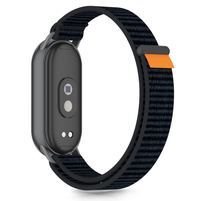Tech-Protect - Tech-Protect Xiaomi Smart Band 8/9/10/NFC Armband Nylon Stripe - Svart