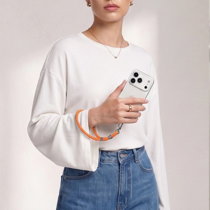 Tech-Protect - Tech-Protect Mobilrem Wrist C11S - Cosmic Orange