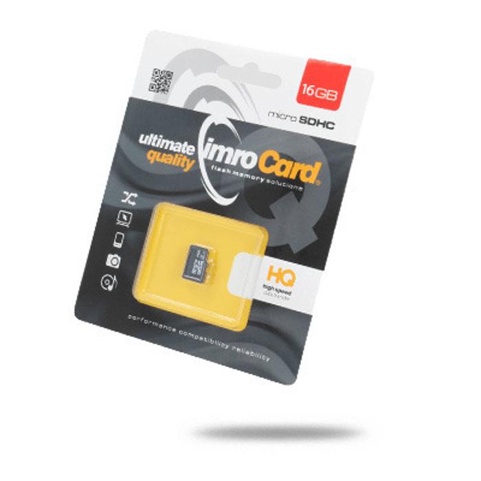 Imro microSDHC 16GB Class 10 UHS-I Minneskort | 288 | AlltMobil