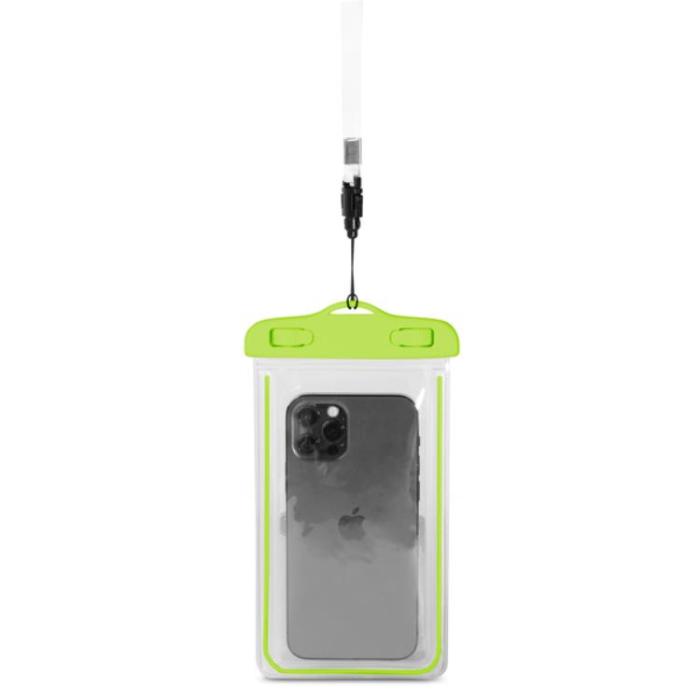 OEM - Vattentätt Mobilfodral PVC Med Lanyard - Grön