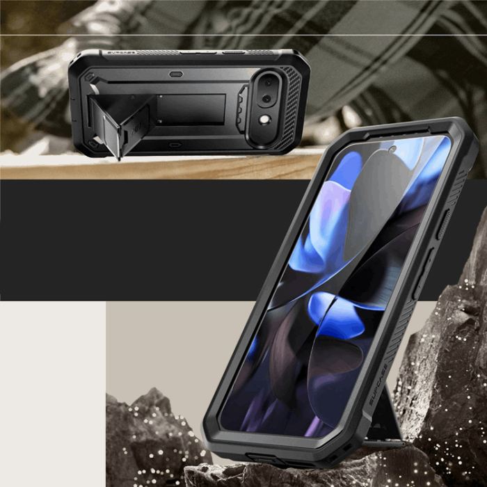 SupCase - SupCase Google Pixel 9a Mobilskal Unicorn Beetle Pro - Svart