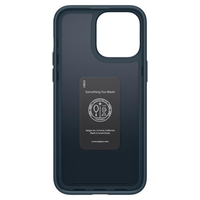 Spigen - Spigen iPhone 14 Pro Max Skal Thin Fit - Metal Slate