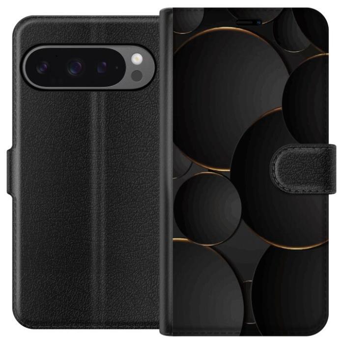 iSecrets - Plånboksfodral till Google Pixel 9 Pro XL med Lyxig Cirklar
