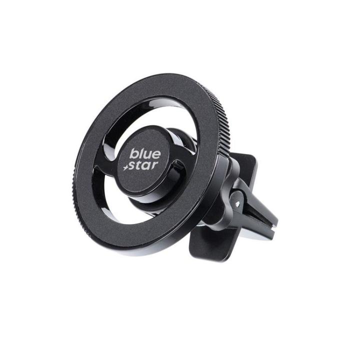 Blue Star - Blue Star Clamp Magnetisk MagSafe Bilhållare för Luftventil - Svart