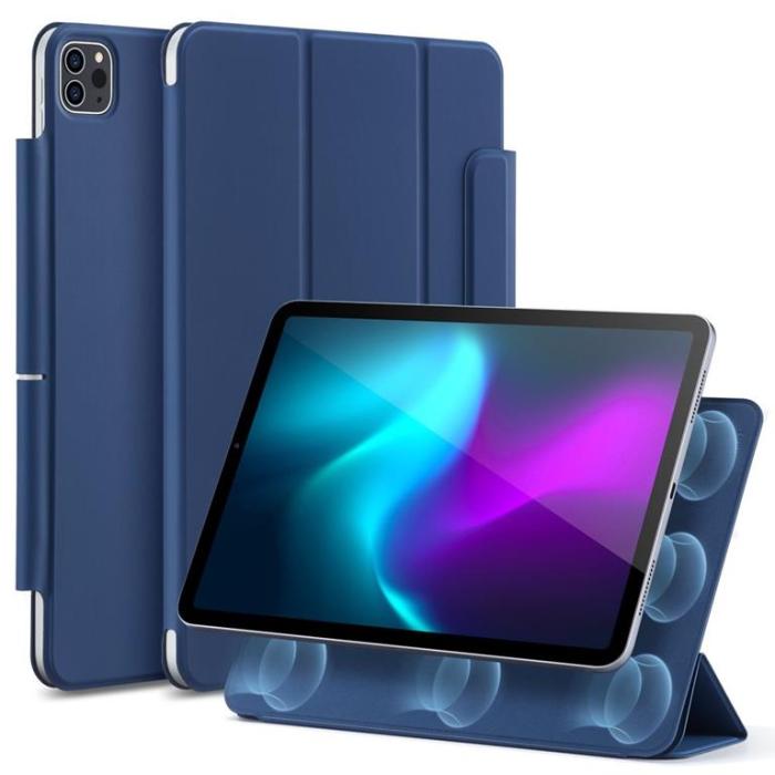 UTGATT1 - ESR iPad Pro 12.9 (2022/2021/2020) Fodral Rebound Magnetic - Marinblå